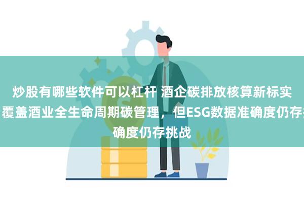 炒股有哪些软件可以杠杆 酒企碳排放核算新标实施：覆盖酒业全生命周期碳管理，但ESG数据准确度仍存挑战
