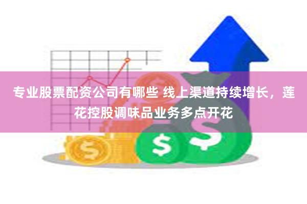 专业股票配资公司有哪些 线上渠道持续增长，莲花控股调味品业务多点开花