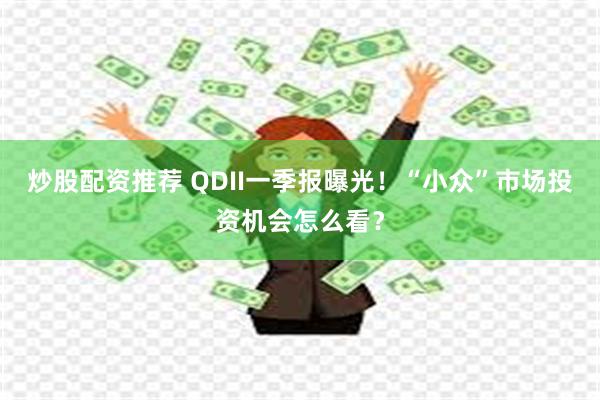 炒股配资推荐 QDII一季报曝光！“小众”市场投资机会怎么看？