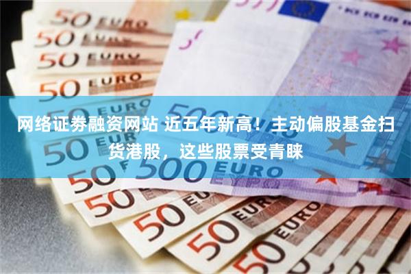 网络证劵融资网站 近五年新高！主动偏股基金扫货港股，这些股票受青睐