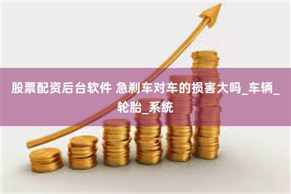 股票配资后台软件 急刹车对车的损害大吗_车辆_轮胎_系统