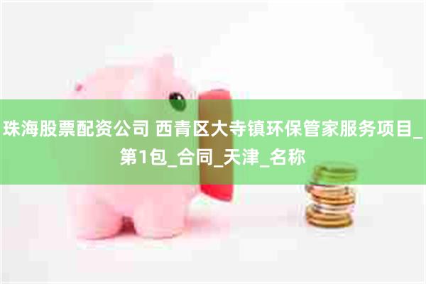 珠海股票配资公司 西青区大寺镇环保管家服务项目_第1包_合同_天津_名称