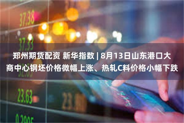 郑州期货配资 新华指数 | 8月13日山东港口大商中心钢坯价格微幅上涨、热轧C料价格小幅下跌